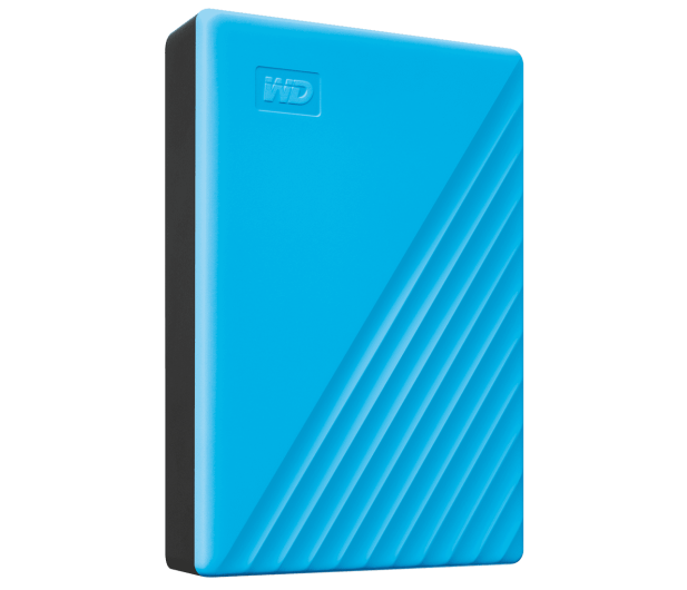WD My Passport 4TB USB 3.2 Gen. 1 Niebieski - 530408 - zdjęcie 2